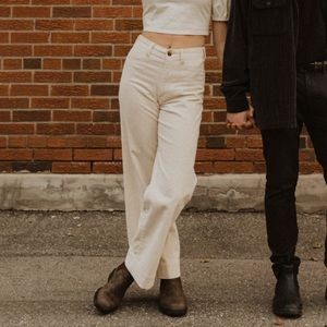 Gap corduroy wide leg pants